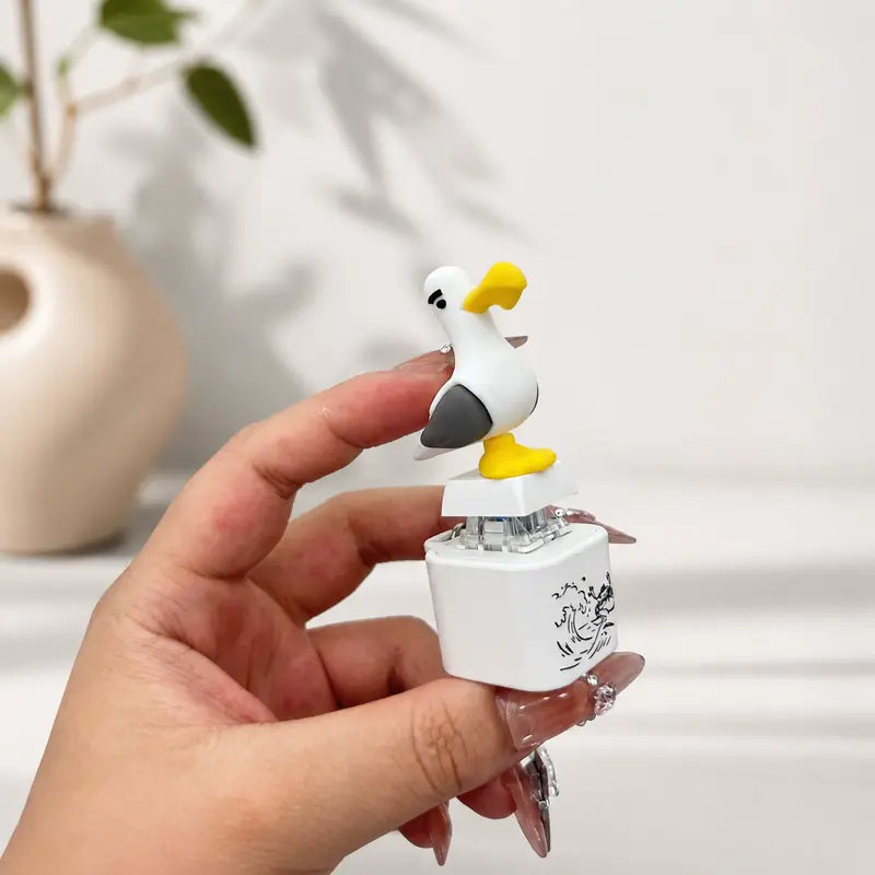Sound LED Seagull MINE Keychain Funny Interactive Gift - Image 2