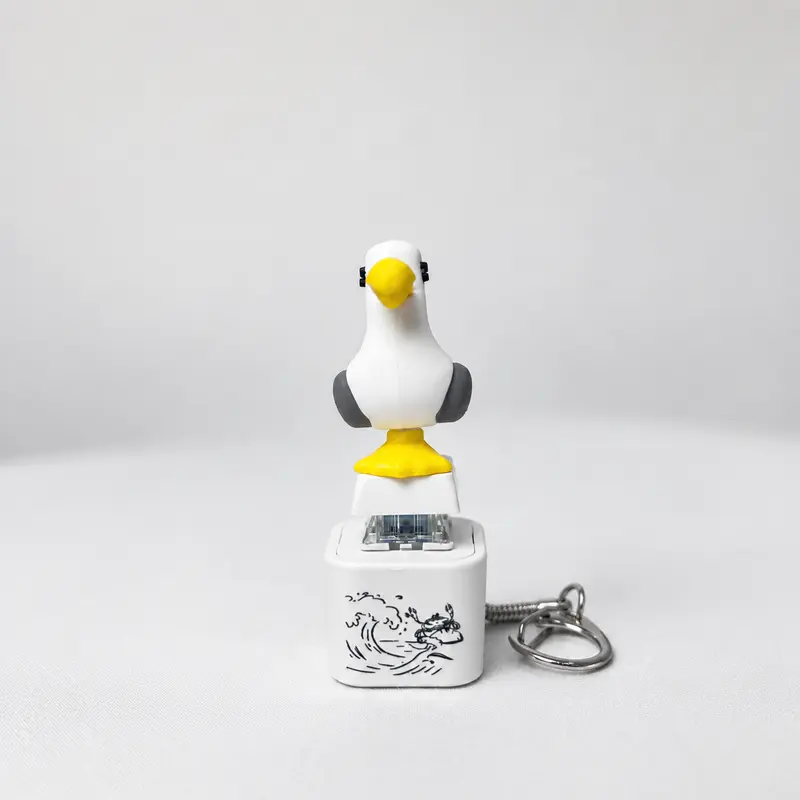 Sound LED Seagull MINE Keychain Funny Interactive Gift - Image 4