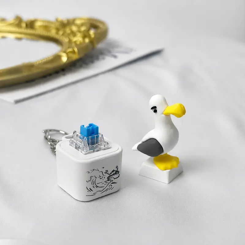 Sound LED Seagull MINE Keychain Funny Interactive Gift - Image 5